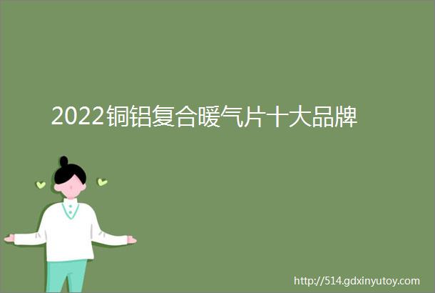 2022铜铝复合暖气片十大品牌